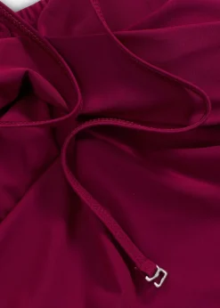 Mujer bonprix bonprix Traje de baño con efecto moldeador medio y aspecto cruzado