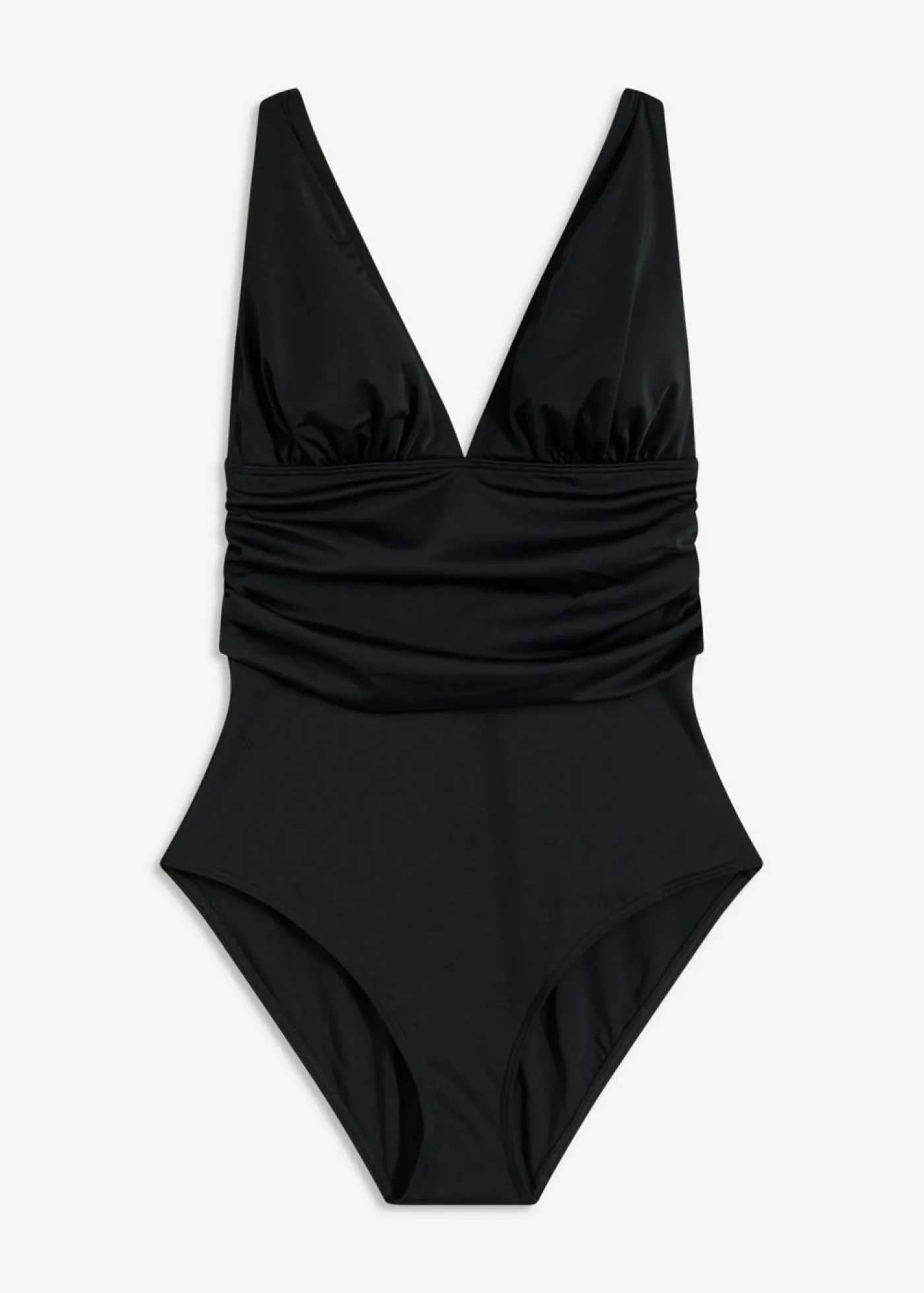 bonprix bonprix Bañadores>Traje de baño con escote en V Negro