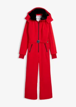 bonprix bonprix Ropa Para El Aire Libre|Ropa Deportiva>Traje de esquí de softshell con forro cálido y material impermeable rojo lava