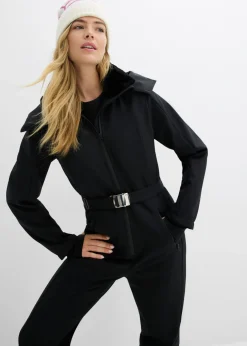 Mujer bonprix bonprix Traje de esquí de softshell con forro cálido y material impermeable