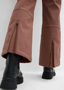 Mujer bonprix bonprix Traje de esquí de softshell con forro cálido y material impermeable