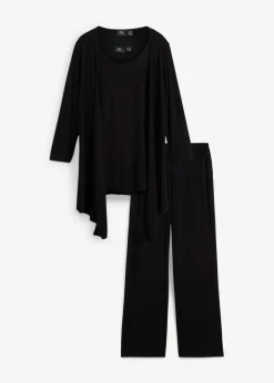 Mujer bonprix bonprix Traje para estar por casa (3 piezas) con viscosa