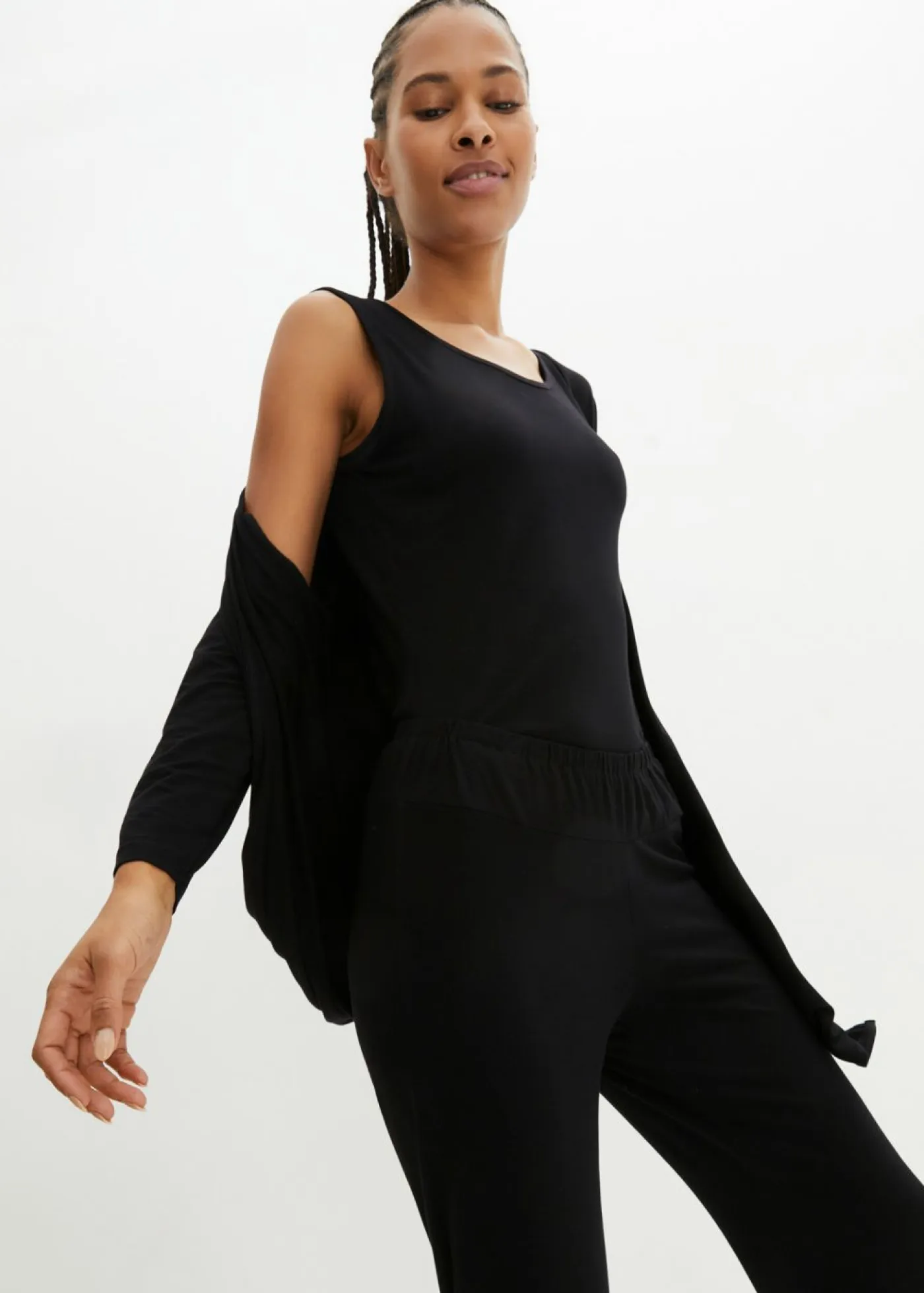 Mujer bonprix bonprix Traje para estar por casa (3 piezas) con viscosa