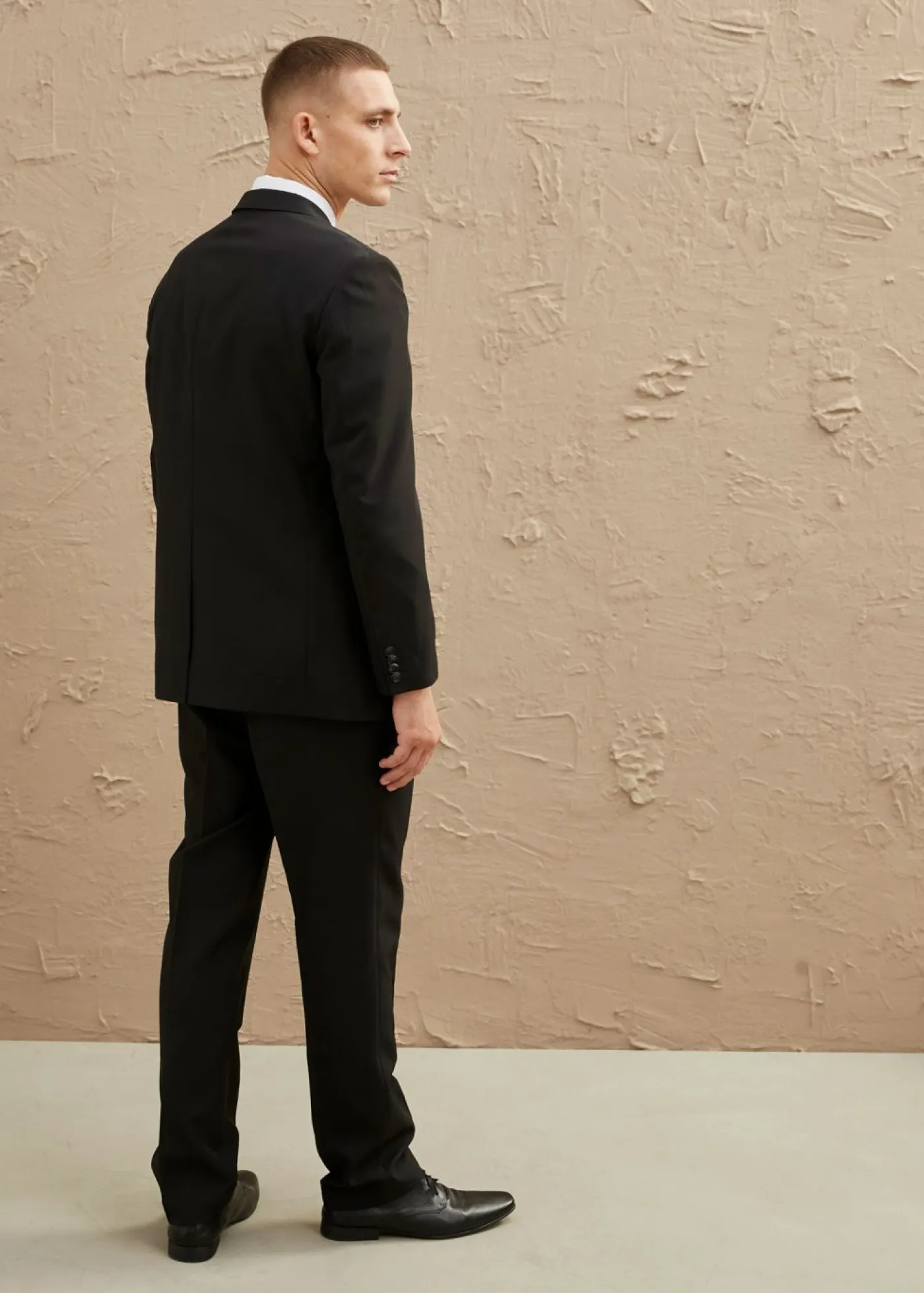 bonprix bonprix Trajes>Traje (4 piezas) con camisa y corbata, regular fit Negro