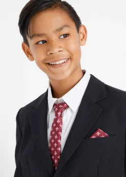 Niños bonprix bonprix Traje (4 piezas) con camisa y corbata