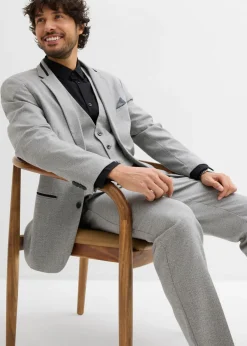 Hombre bonprix bonprix Traje (3 piezas) con chaleco, regular fit