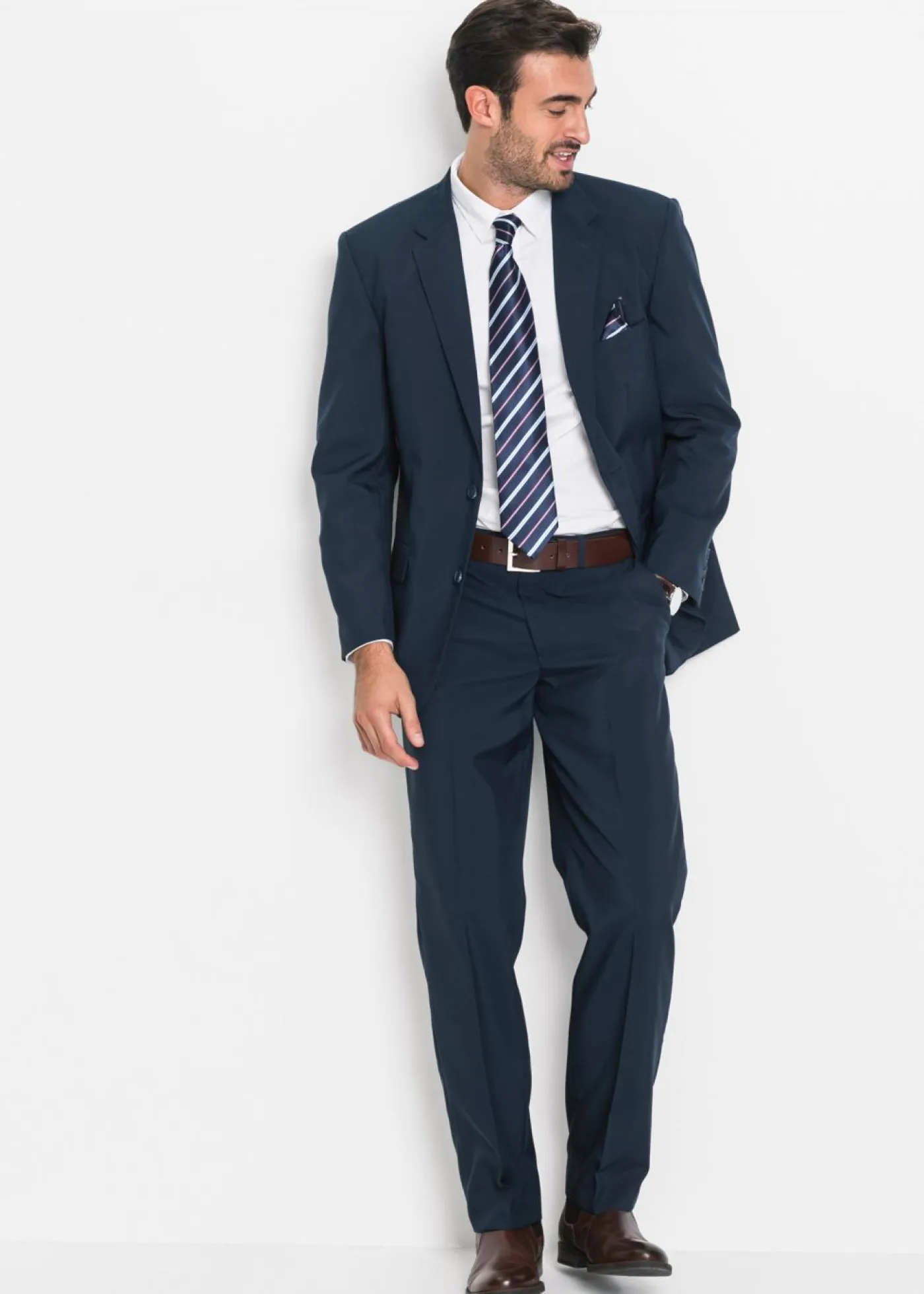 Hombre bonprix bonprix Traje (2 piezas) de corte regular