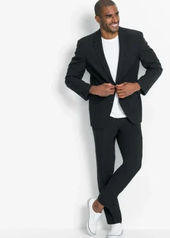 bonprix bonprix Trajes>Traje (2 piezas) de corte regular Negro