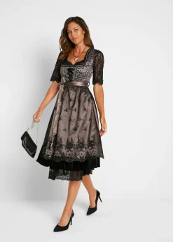 Mujer bonprix bonprix Traje tirolés y delantal (2 piezas)