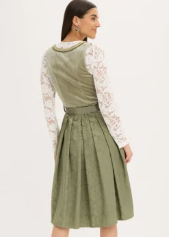 Mujer bonprix bonprix Traje tirolés y delantal (2 piezas)