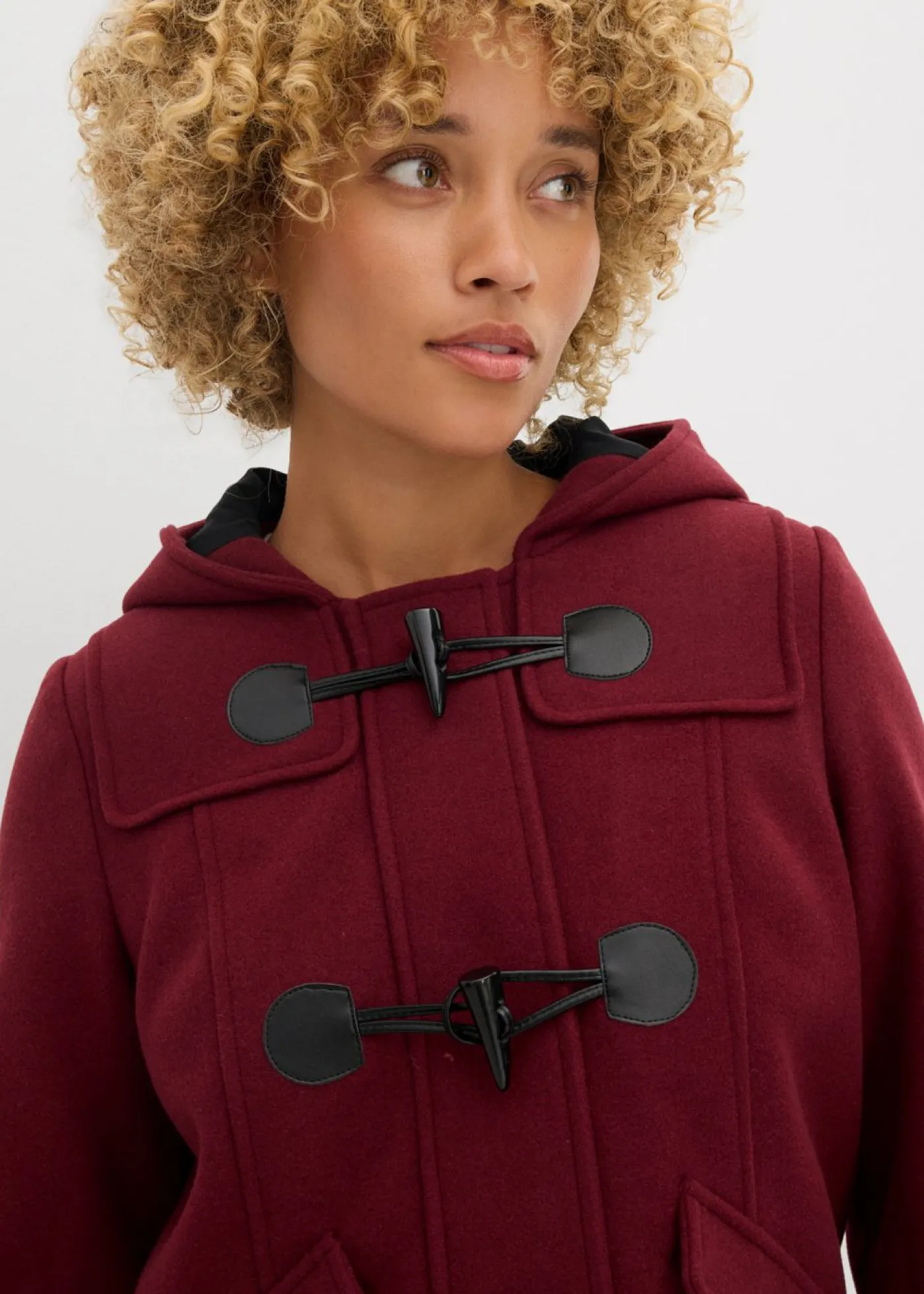 Mujer bonprix bonprix Trenca de imitación de lana