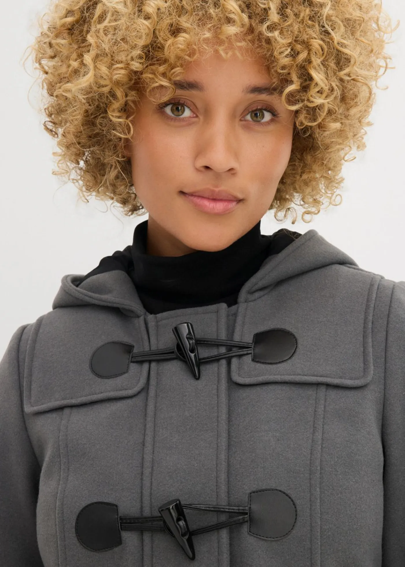 Mujer bonprix bonprix Trenca de imitación de lana