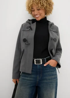 Mujer bonprix bonprix Trenca de imitación de lana