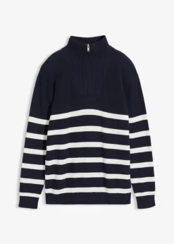 Niños bonprix bonprix Troyer de punto fino de algodón puro