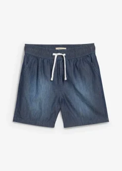 bonprix bonprix Ropa 9 A 16 Años·Shorts>Vaquero corto sin cierre de algodón orgánico con corte regular Denim