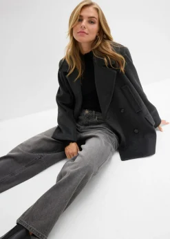 Mujer bonprix bonprix Vaqueros abullonados con talle medio