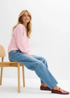 Mujer bonprix bonprix Vaqueros barrel, mid waist