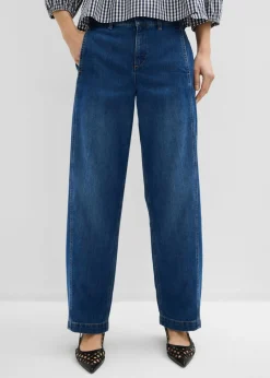 Mujer bonprix bonprix Vaqueros barrel, mid waist