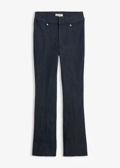 bonprix bonprix Vaqueros|Tallas Pequeñas>Vaqueros bootcut, high waist Azul oscuro denim