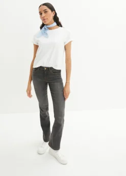 Mujer bonprix bonprix Vaqueros bootcut mid waist, elásticos