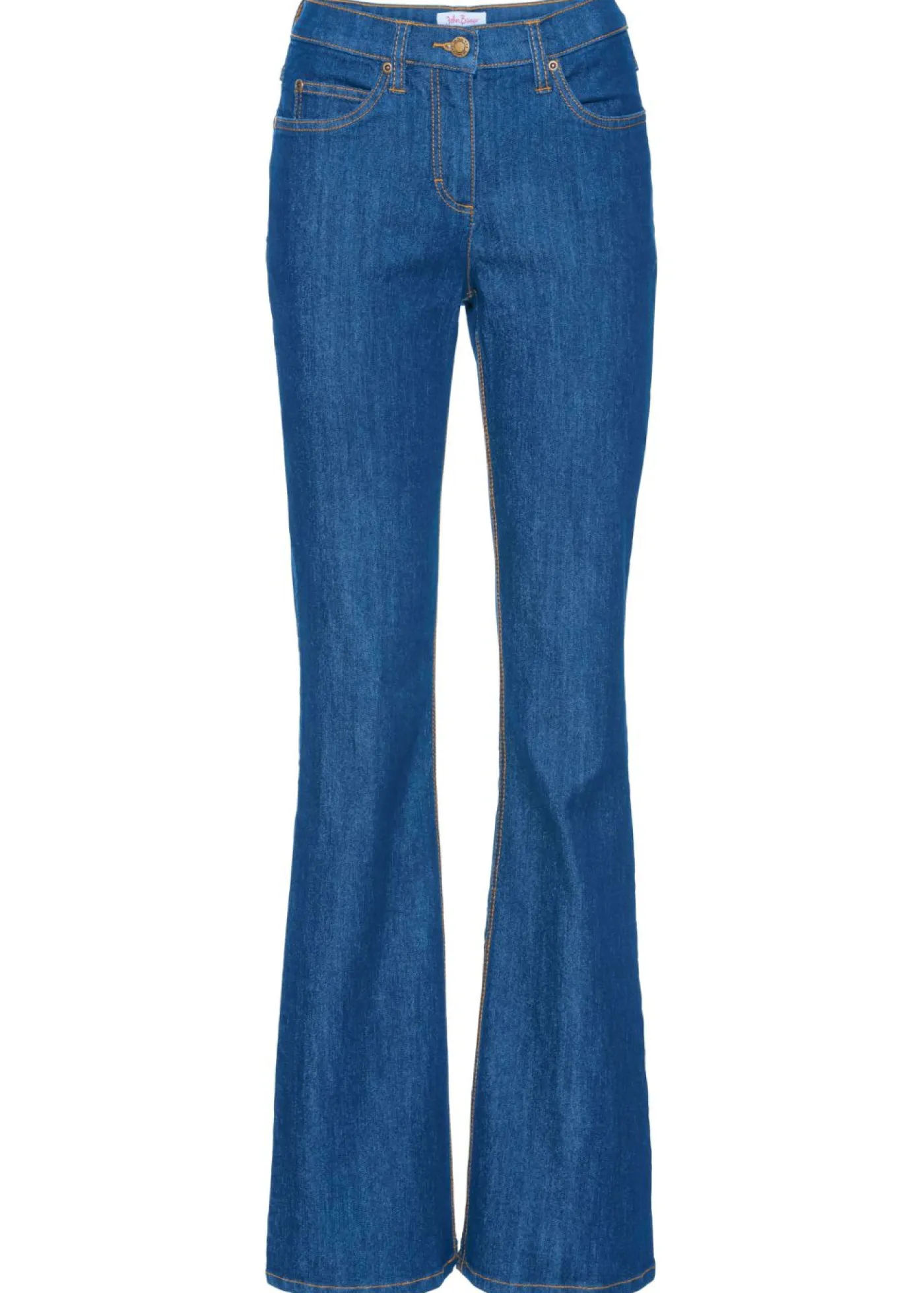 Mujer bonprix bonprix Vaqueros bootcut mid waist, elásticos