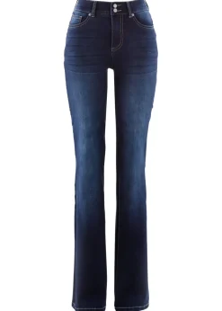 Mujer bonprix bonprix Vaqueros bootcut, mid waist, moldeadores
