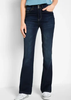 Mujer bonprix bonprix Vaqueros bootcut, mid waist, moldeadores