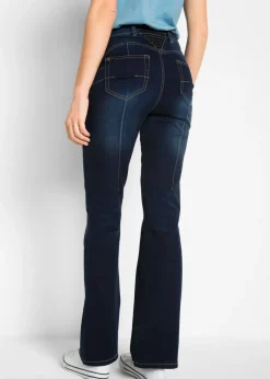 Mujer bonprix bonprix Vaqueros bootcut, mid waist, moldeadores