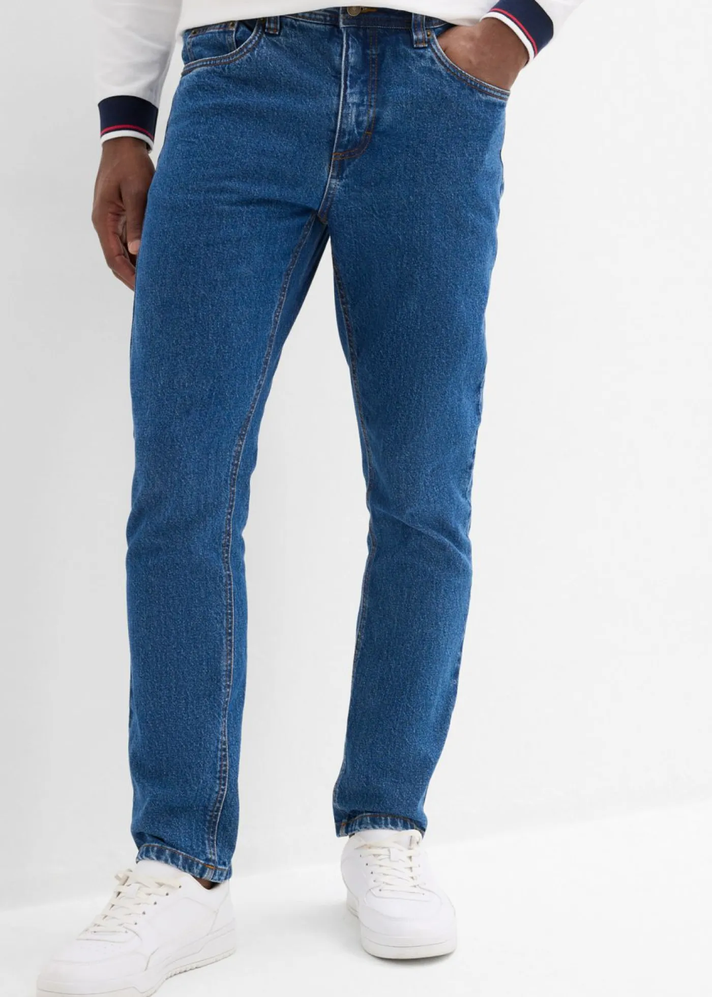 bonprix bonprix Básicos En Rebajas|Vaqueros>Vaqueros classic fit con cintura elástica, straight Denim