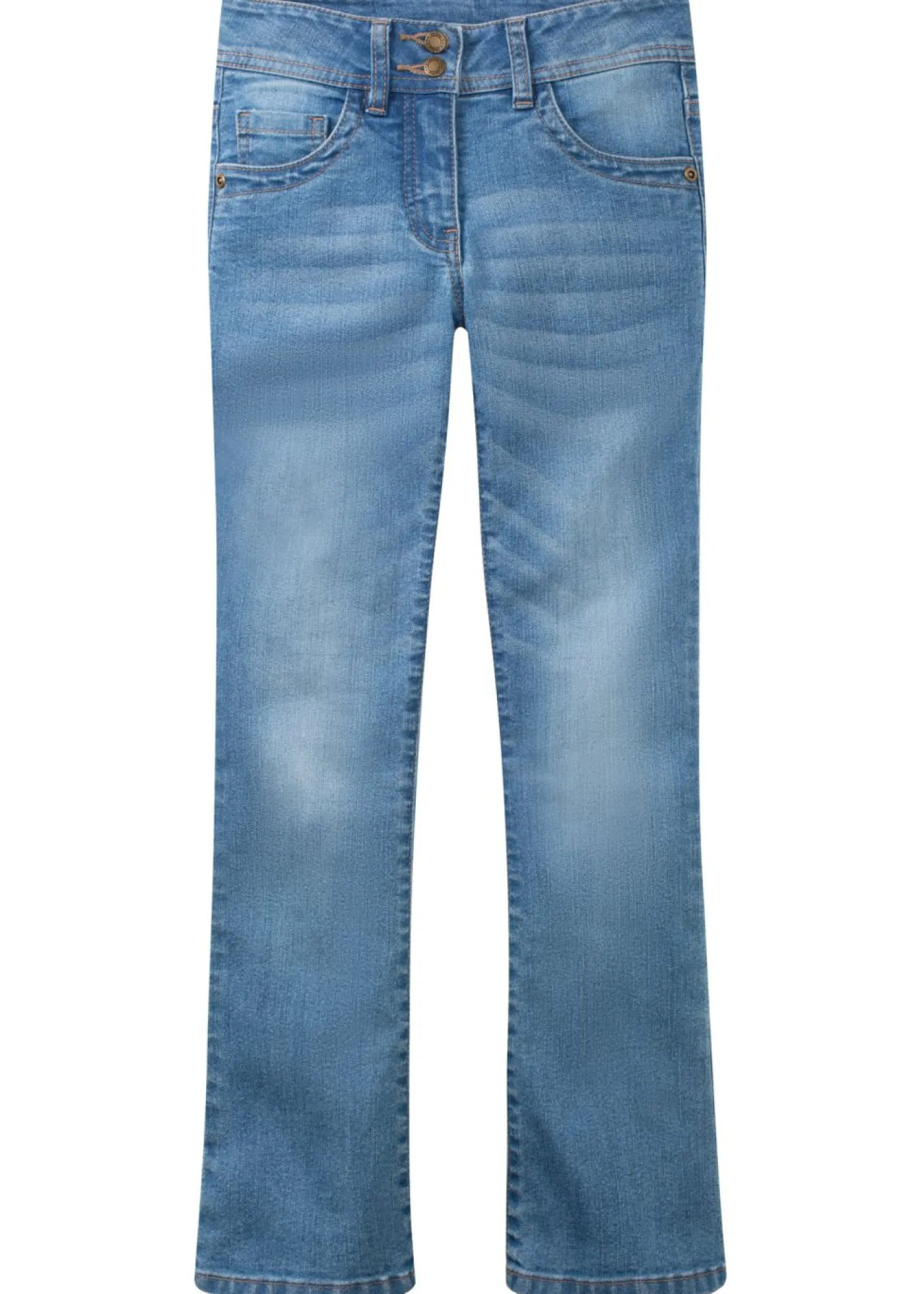 Niños bonprix bonprix Vaqueros con corte bootcut y talle medio