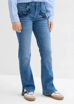Niños bonprix bonprix Vaqueros con corte bootcut y talle medio
