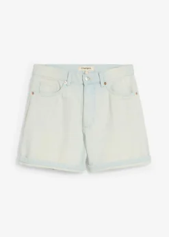 Mujer bonprix bonprix Vaqueros cortos poco elásticos con talle alto