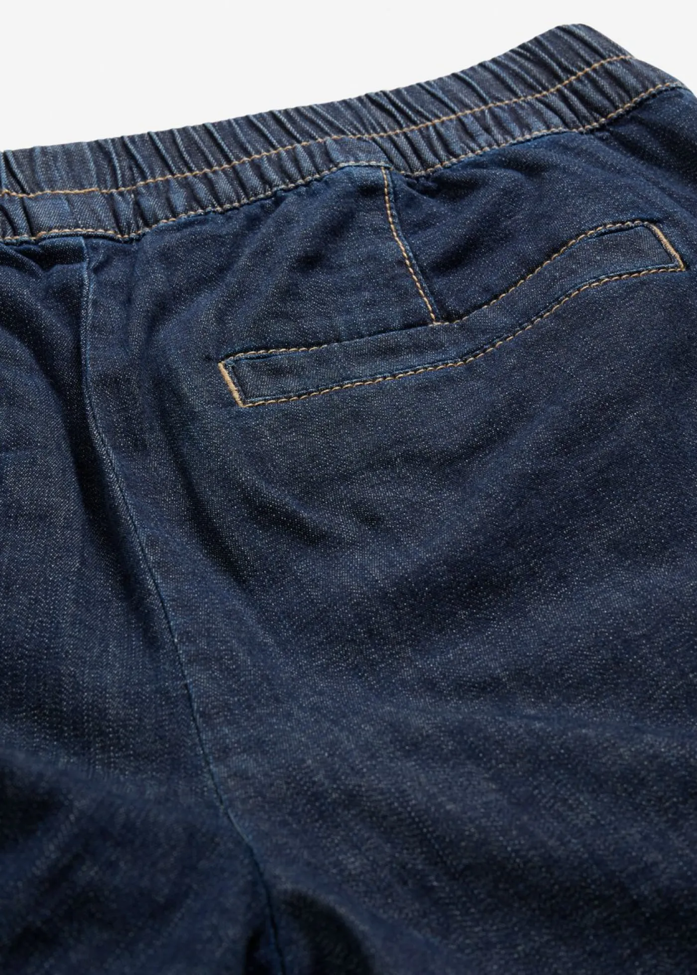 bonprix bonprix Vaqueros>Vaqueros de corte barrel con talle medio y cintura cómoda Azul oscuro denim