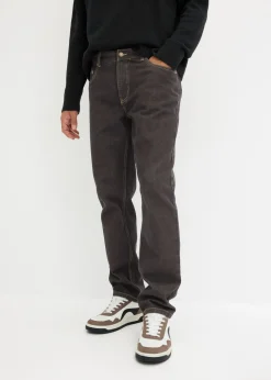 bonprix bonprix Básicos En Rebajas|Vaqueros>Vaqueros de corte regular y recto Marrón oscuro