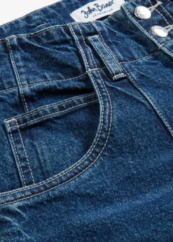 Mujer bonprix bonprix Vaqueros de pernera ancha con talle alto