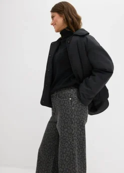 Mujer bonprix bonprix Vaqueros de pernera ancha, mid waist