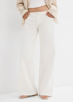 Mujer bonprix bonprix Vaqueros de pernera ancha, low waist