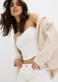 Mujer bonprix bonprix Vaqueros de pernera ancha, low waist