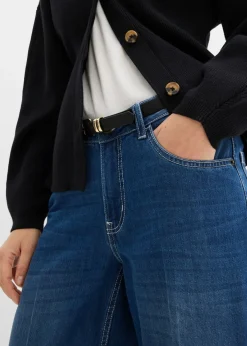 Mujer bonprix bonprix Vaqueros de pernera ancha, mid waist