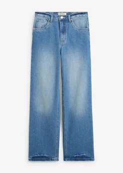Mujer bonprix bonprix Vaqueros de pernera ancha, high waist