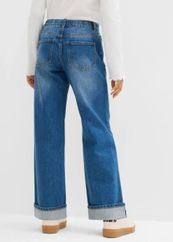 Niños bonprix bonprix Vaqueros de pernera ancha, low waist