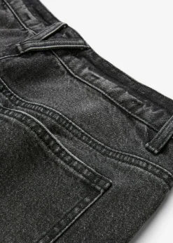 Mujer bonprix bonprix Vaqueros de pernera ancha, mid waist, largo completo y low stretch