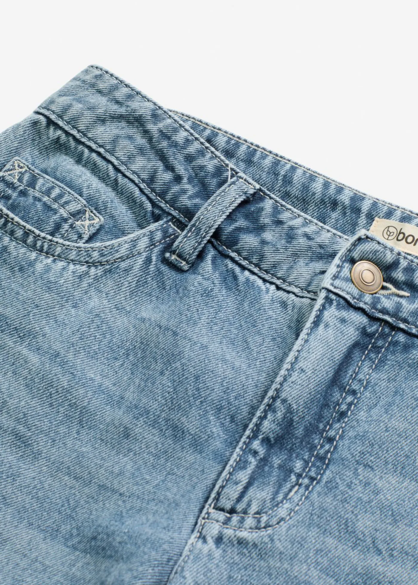 Mujer bonprix bonprix Vaqueros de pernera ancha, mid waist, largo completo y low stretch