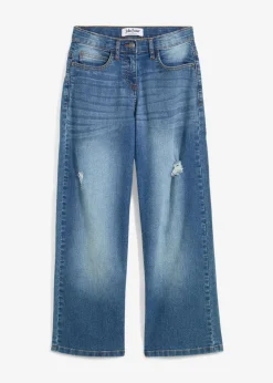 Niños bonprix bonprix Vaqueros de pernera ancha, mid waist