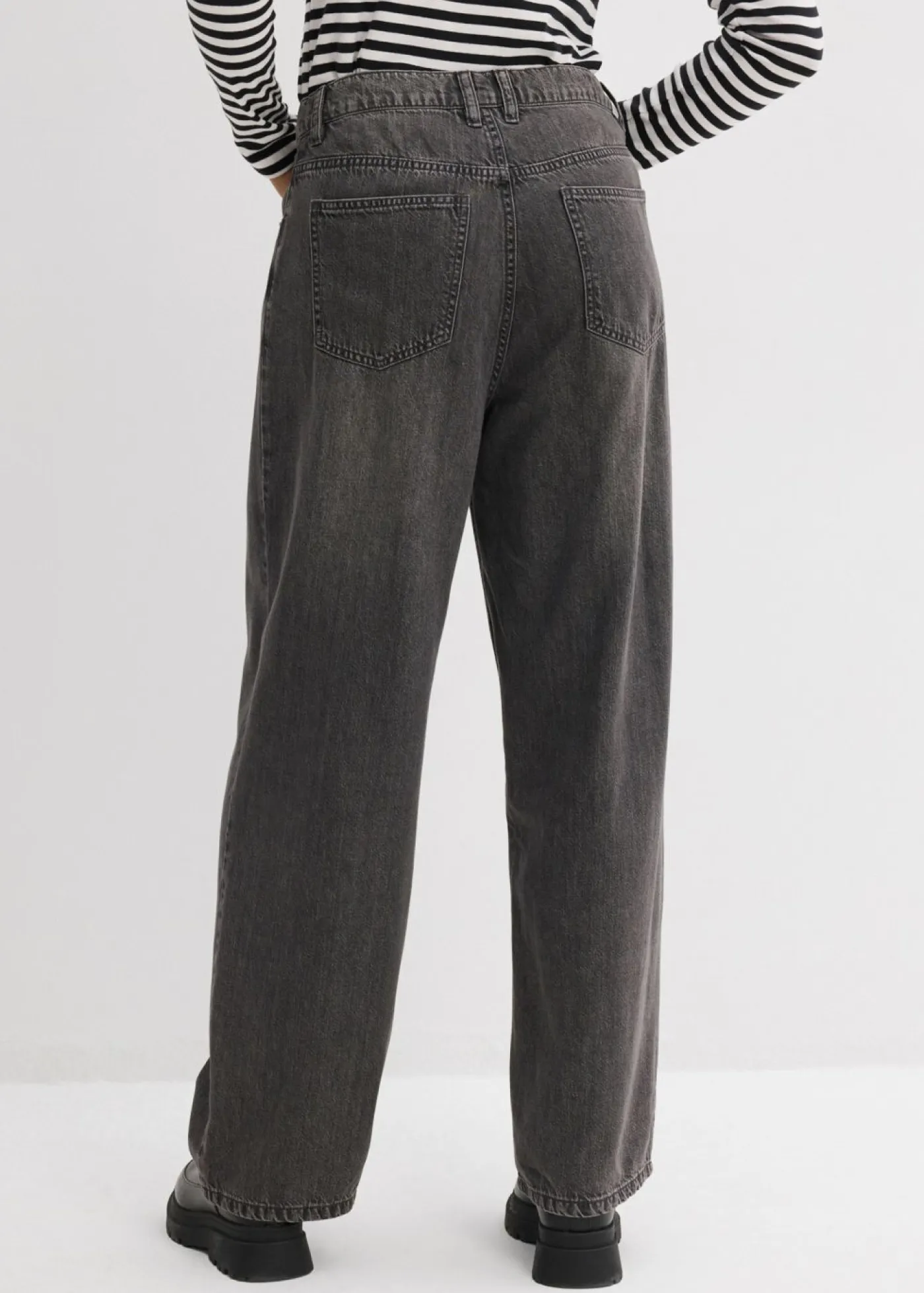 Mujer bonprix bonprix Vaqueros de pernera ancha, high waist