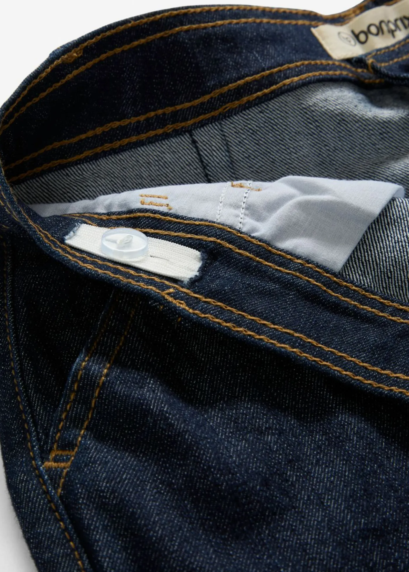bonprix bonprix Ropa 9 A 16 Años·Jeans>Vaqueros de pernera ancha, mid waist Azul oscuro denim