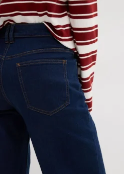 Mujer bonprix bonprix Vaqueros de pernera ancha, mid waist, de algodón orgánico