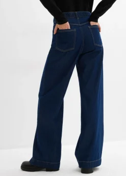 Mujer bonprix bonprix Vaqueros de pernera ancha, high waist