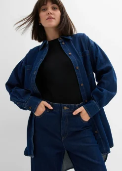 Mujer bonprix bonprix Vaqueros de pernera ancha, high waist