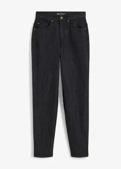 Mujer bonprix bonprix Vaqueros elásticos de cintura alta y corte mom